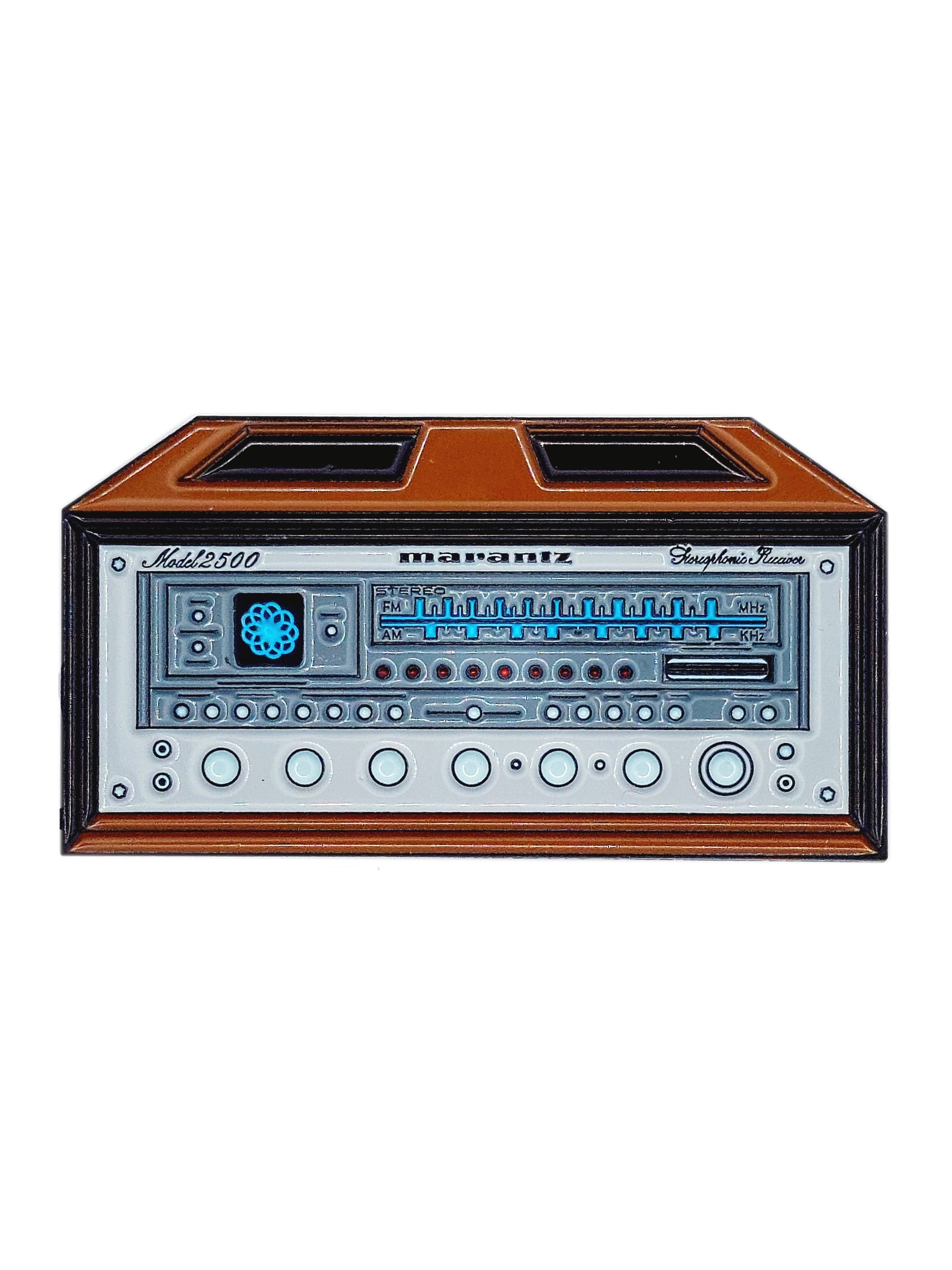 Marantz 2500 Monster Stereo Receiver Jumbo Pin By Audio-Relics